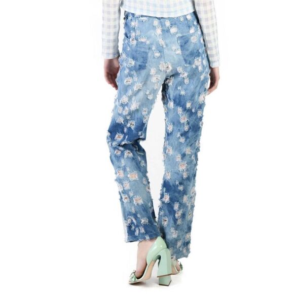 VHNY Vivienne Hu Worn Hole Denim Pants - Picture 3 of 3